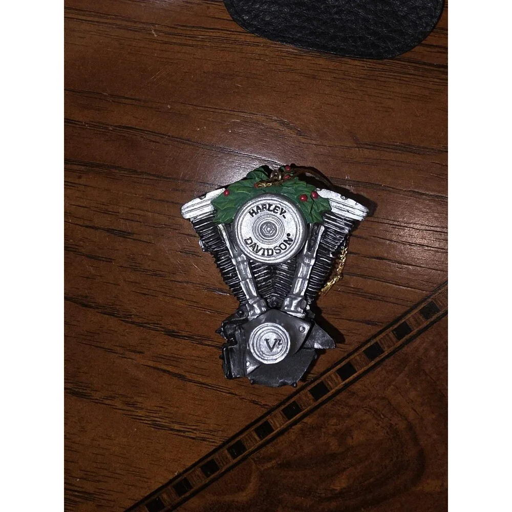 Lot of 5 Harley Davidson Ornaments VTG